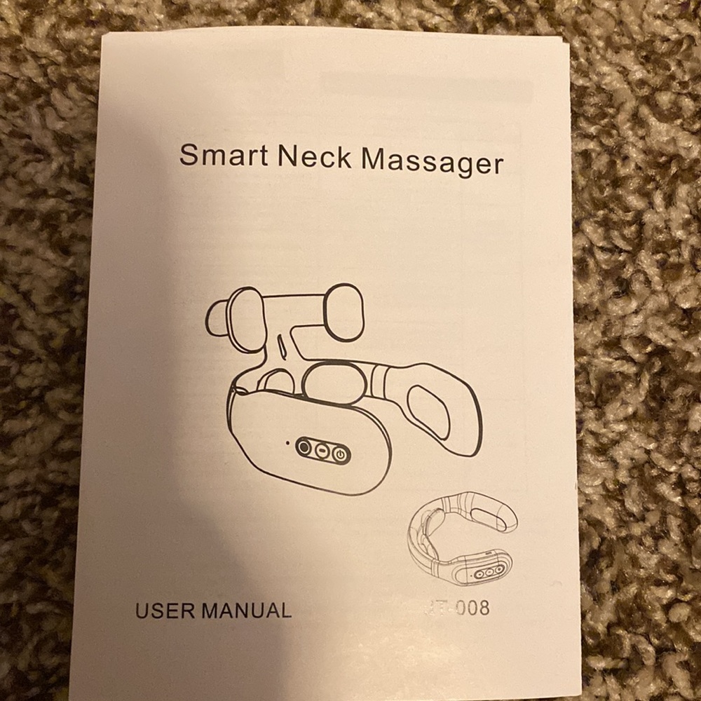 Electrical stimulation neck massager/relaxer - Picture 3 of 3